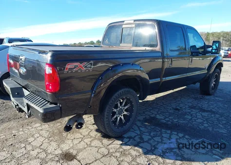 2013 Ford F-250 Lariat z USA, uszkodzony, nr VIN 1FT7W2BT5DEA46383